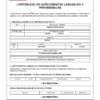certificado liquidaciones de sueldo