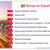 como obtener una beca para estudiar en españa