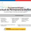 requisitos para residencia definitiva en chile