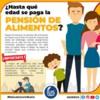 hasta que edad se paga pensión alimenticia en chile