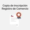 inscripcion en el registro de comercio