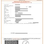 certificado de anotaciones vigentes de vehículos